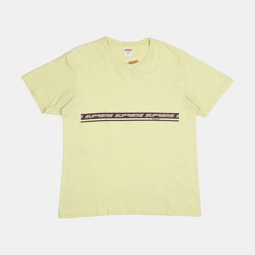 T shirt Supreme / Taille M / Homme / Jaune / Coton