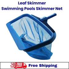 Deep Leaf Skimmer Net Swimming Pools SPA Ponds Cleaning Tool Swim Clean Fun Gift
