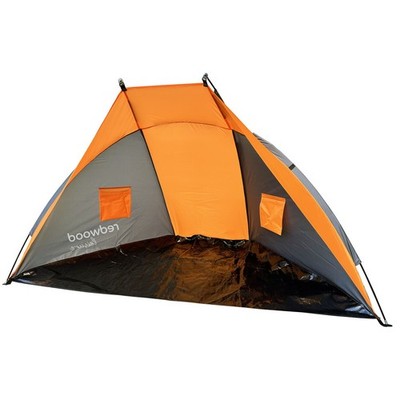 Pop Up Strandzelt Sonnenschutz UV Schatten Tragbar Camping Festival Angeln 2,1m