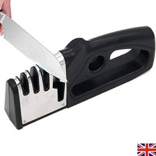 4 in1 Knife Sharpener Kitchen Grinder Diamond Knives For Sharp Scissors Tool UK