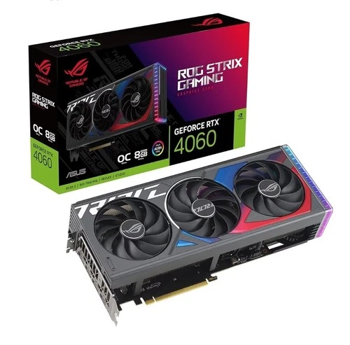 Asus ROG Strix NVIDIA GeForce 4060 RTX OC Graphics Card GPU