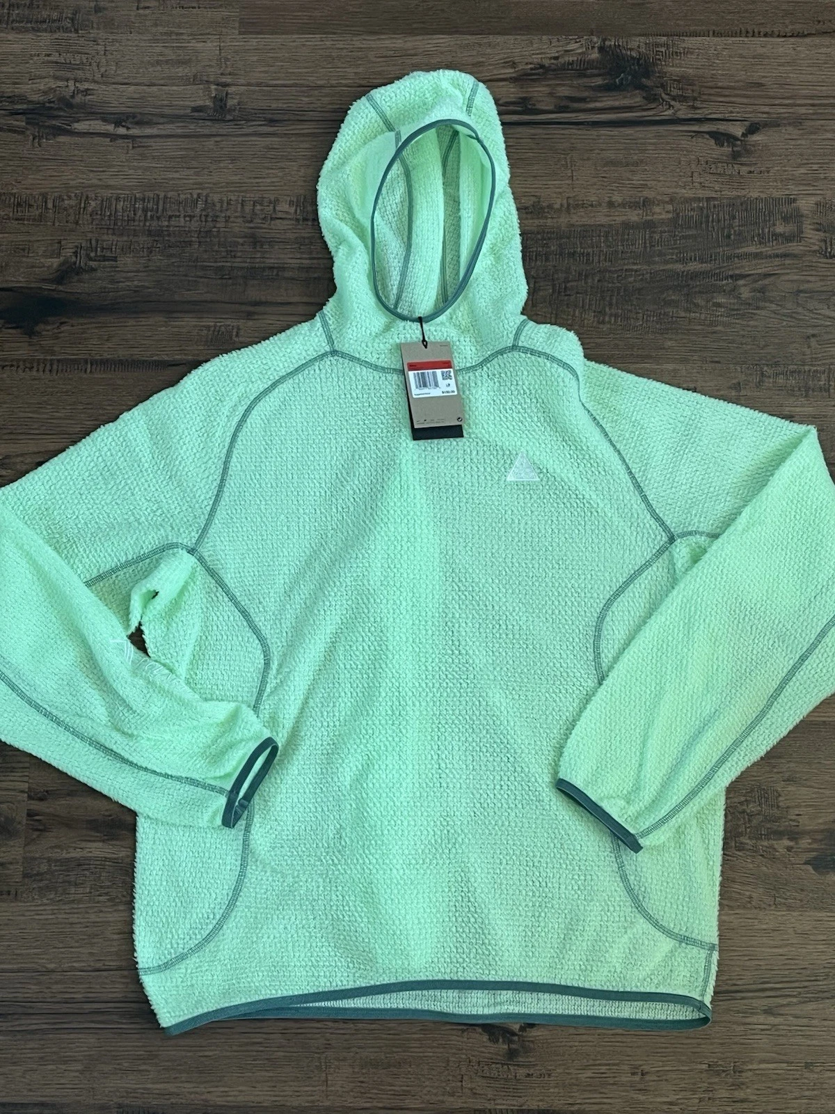 Nike ACG Wolf Lichen Caps Mid Layer Hoodie ‘Green’ (size mens L)