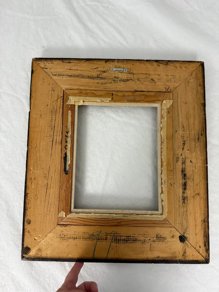 Marco de madera se adapta a la talla 8 x 10 - medidas exteriores 16 x 18 Foto 2 de 3