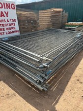 *** Reclaimed Temporary Security fencing panel ***