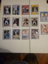 Various Bo Jackson Cards Baseball And Football