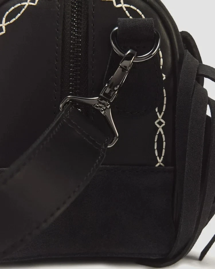 Dr. Martens Top Handle Desert Rodeo Bag NOIR TOTE 43178001 Japon Neuf - Photo 2/4