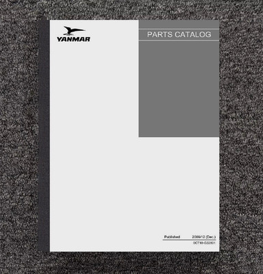 186 Service & Parts Manual Fits Yanmar YM186 YM186D Diesel Tractor