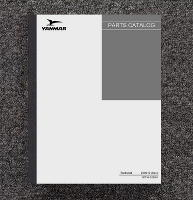186 Service & Parts Manual Fits Yanmar YM186 YM186D Diesel Tractor