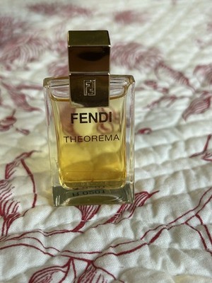 Fendi Theorema Perfums Women 0.1 fl.oz/ 5 ml Eau De Parfum Splash Miniature Rare