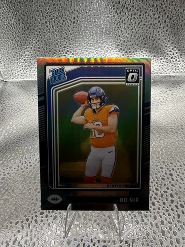 2024 Panini Donruss Optic - Rated Rookie Bo Nix #209 Holo Prizm (RC)