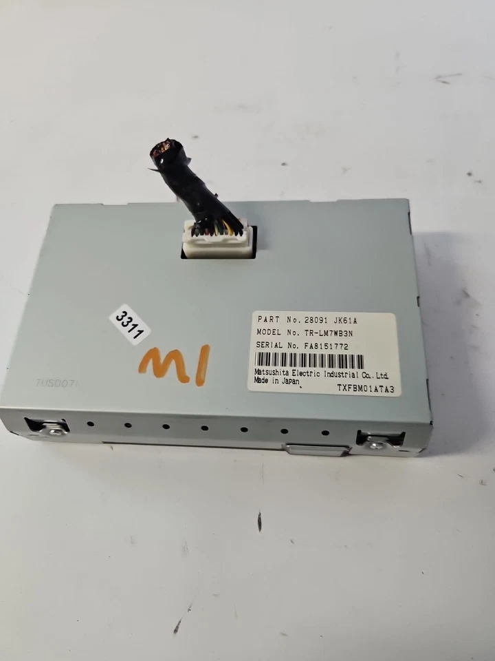 Painel de tela Nissan Murano 2008-2012 com navegação 28091 JK61A - Imagem 2 de 4