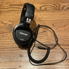 TASCAM TH-300X Studio Lightweight Headphones Padded Headband Adjustable Vintage