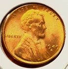1949-D Lincoln Wheat Cent Penny GEM RED BU From an Original Bank Roll