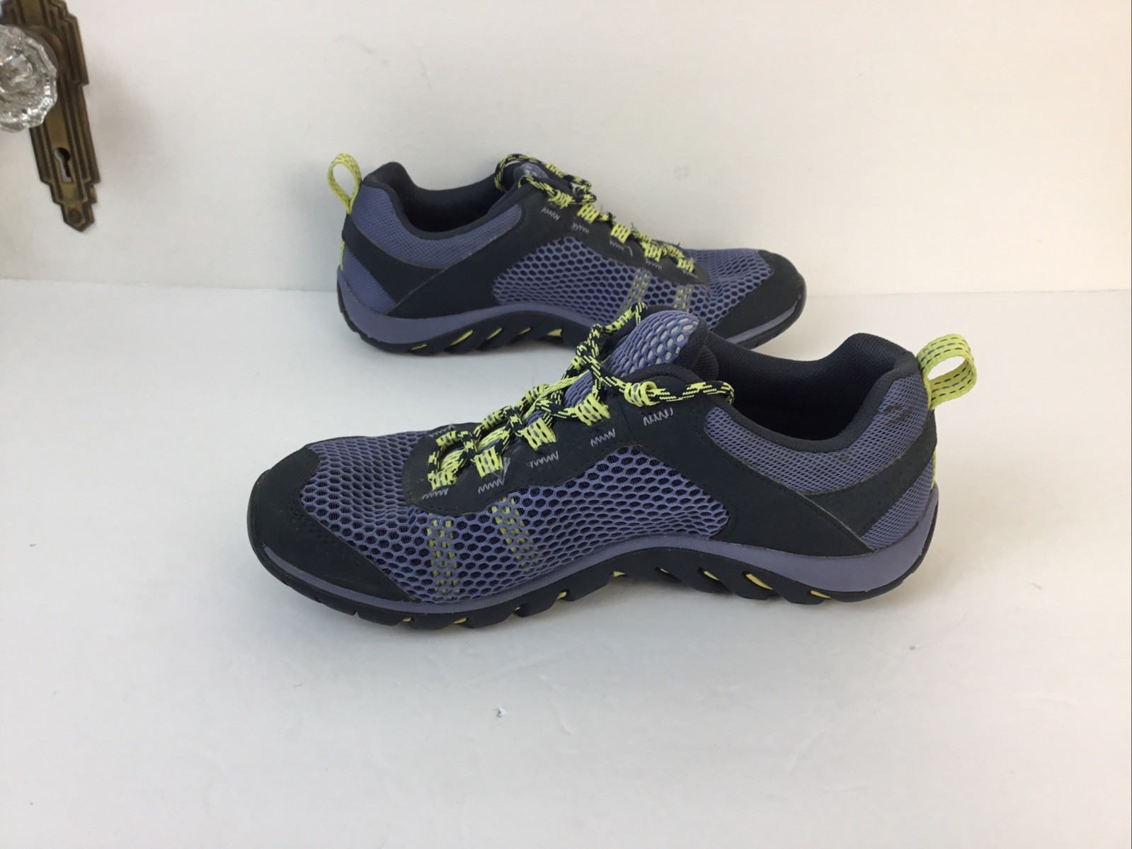 Scarpe da trekking Merrell donna Riverbed taglia 6 stringate lati in rete