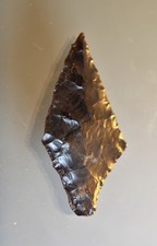 Authentic Modern Reproduction of Pre 1600 Colorado Flint Arrowhead Made in USA