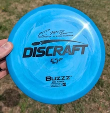 Swirly 5x Paul McBeth Discraft ESP Buzzz - 180g used w ink great condition 