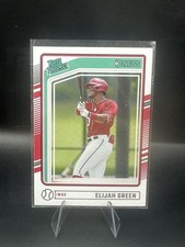 2024 Donruss Rated Prospect Elijah Green #161 - Washington Nationals