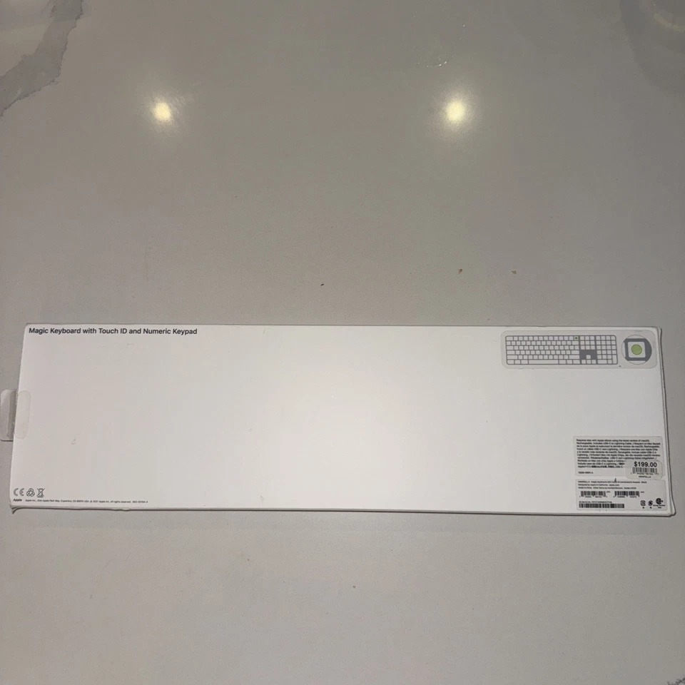 *UNOPENED* Apple Magic Keyboard with Touch ID and Numeric Keypad USB-C, Black - Image 3 of 3