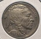 1936-P Buffalo Nickel AU/BU