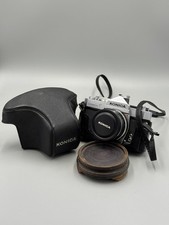 Mint - Konica Autoreflex T 35mm Film SLR Camera Hexanon Lens, Japan Made