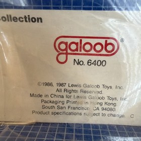 Vtg 1987 Micro Machines #6 Aircraft 1 Collection Galoob Original Pkg No. 6400