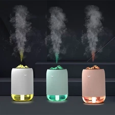 Magic Flame Humidifier Home Car Atomizer Mini Aroma Diffuser Desktop Home Office