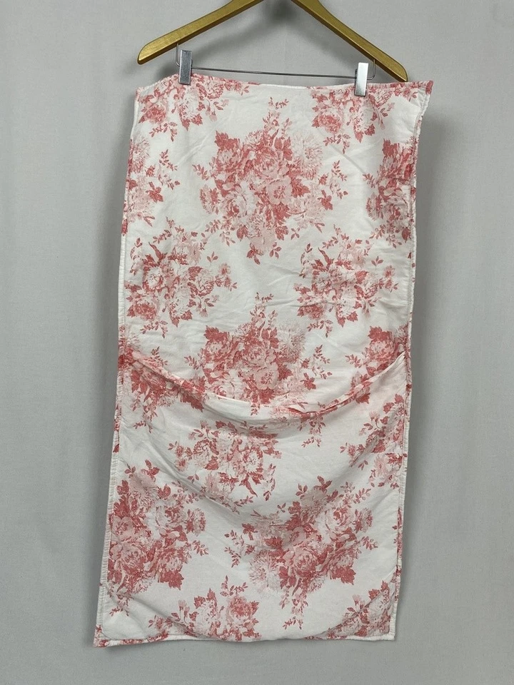 Juego de 2 fundas de almohada Shabby Chic King retazos florales cottagecore acolchadas rosa Foto 4 de 4