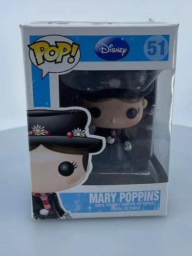 Funko POP! Disney Mary Poppins #51 Vinyl Figure DAMAGED BOX SEE PICS