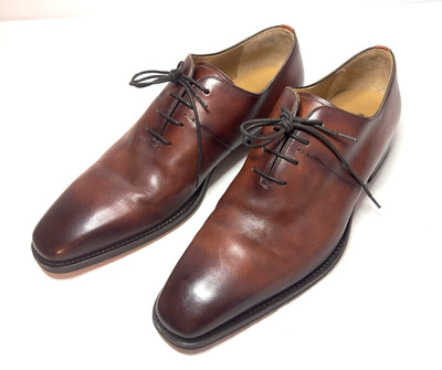 MAGNANNI Diversa  Mens Oxfords Shoes Brown Leather Size 8M