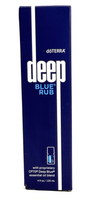 Authentic doTERRA Deep Blue Rub 4 oz With Deep Blue Essential Oil Blend