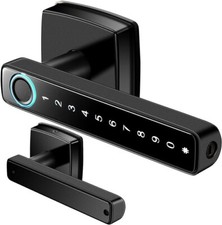 Smart Door Lock, Fingerprint Door Lock, Smart Lever Door Lock with Bluetooth APP