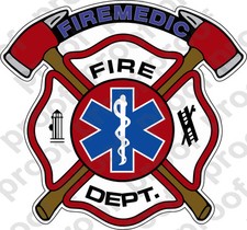 STICKER FIREMEDIC