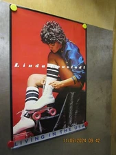 LINDA RONSTADT Living In The USA Promo Poster New! Unused! 1978 Elektra Asylum
