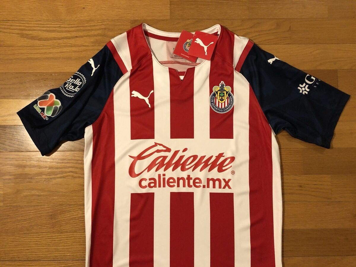 New M Puma Chivas Guadalajara 2021-22 Home Authentic Jersey New M Puma Chivas Guadalajara 2021-22 Home Authentic Jersey