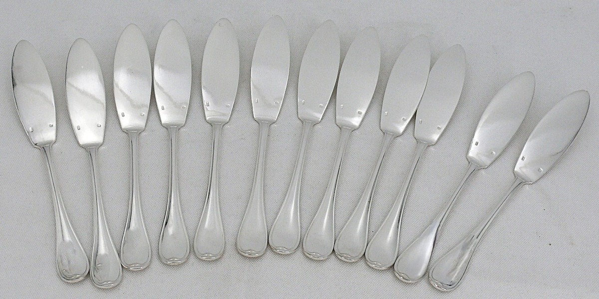 RAVINET D'ENFERT PARIS / 3 pièces en métal argenté / Poinçons orfèvre / 100 et 18 - Collection