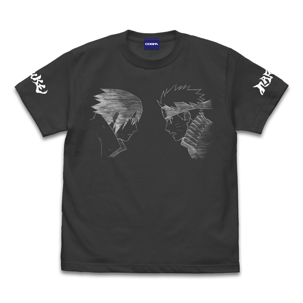 Naruto Shippuden Naruto & Sasuke T-shirt SUMI COSPA Japan