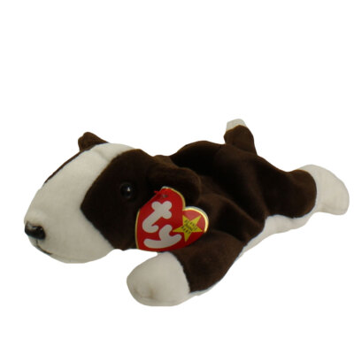 TY Beanie Baby BRUNO the Bull Terrier Dog inch) -MWMTs Stuffed  Animal Toy 8421041831|