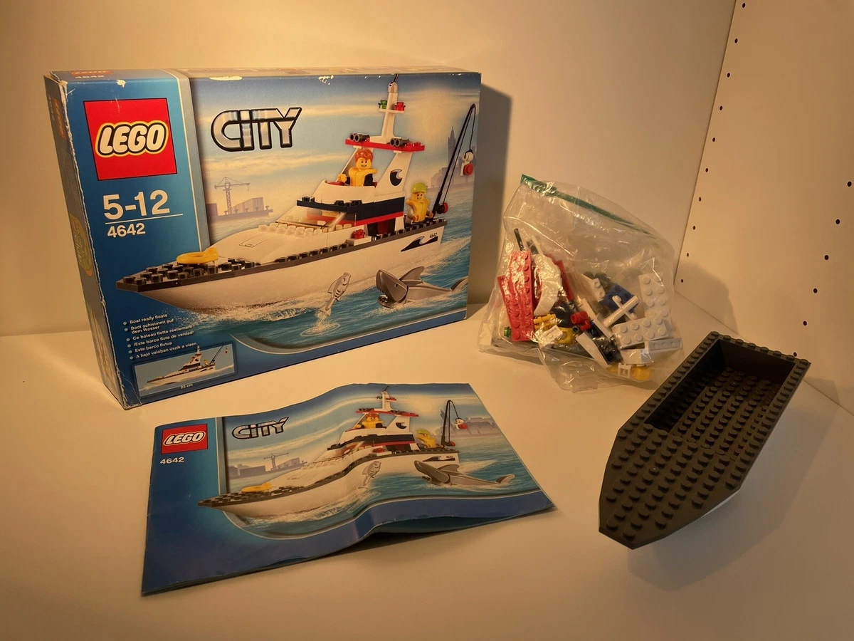 Lego city fishing boat 4642 sales