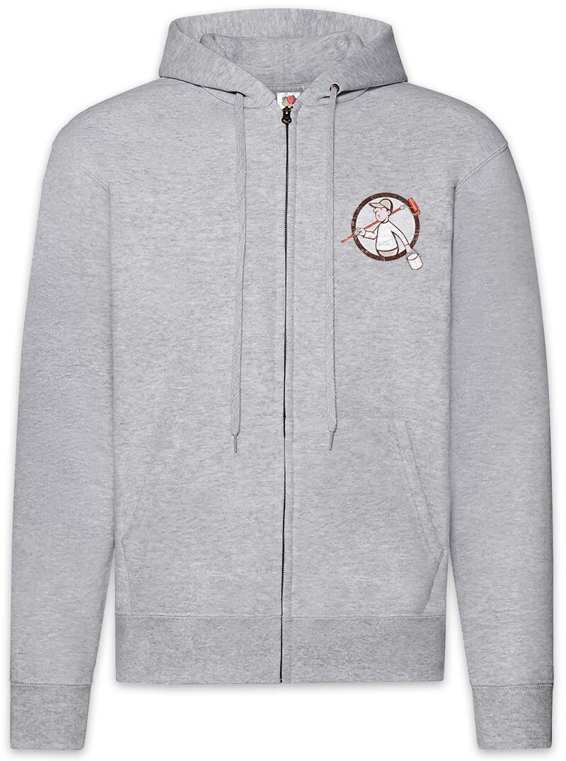 Painter VI Zipper Hoodie Artist To Paint Handcraft Craft Craftsmen Artisans