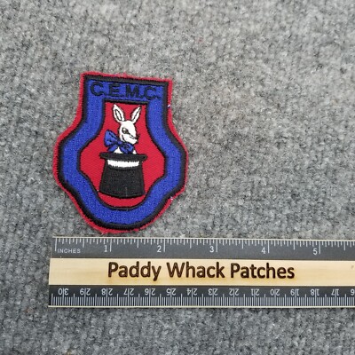 Vintage CEMC Rabbit Hat Magic Patch