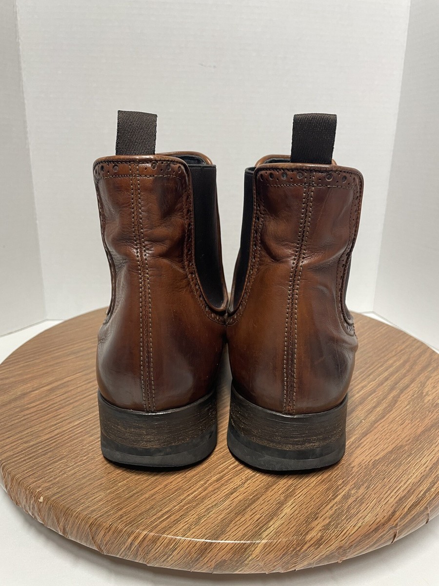 To Boot New York Adam Derrick Men Wingtip Chelsea Boots Brown Leather Italy 11.5 To Boot New York Adam Derrick Men main image 2