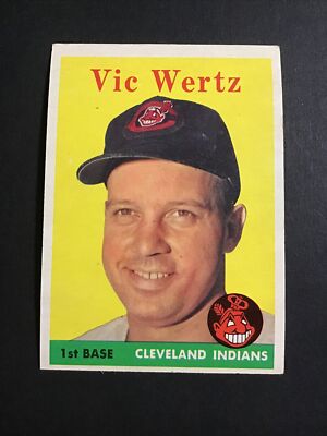 1958 Topps #170 Vic Wertz - - Very Nice - - Y521