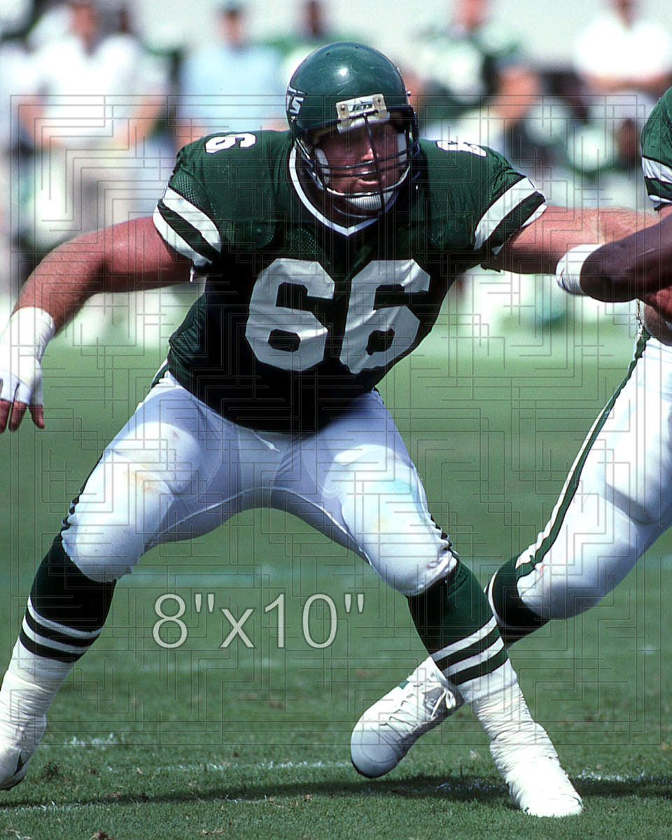 Dave Cadigan 1990 - New York Jets - choose a size - full color