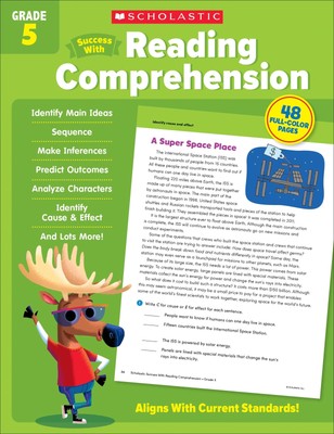 Scholastic Success with Reading Comprehension Grade 5 Workbook
