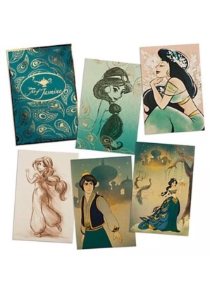 New Disney Litho D23 Art of Jasmine Princess LE 1000 Lithograph