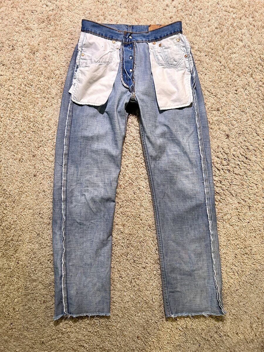 Vintage Levis 501 Made in UK 28x34 (26x26) Raw Hem Women Men Vintage Levis 501 Made in UK 28x34 (26x26) Raw Hem Women Men
