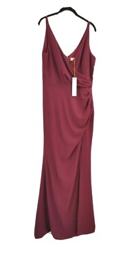 open lace back dress Dress The Population Jordan Sequin Gown - Blue