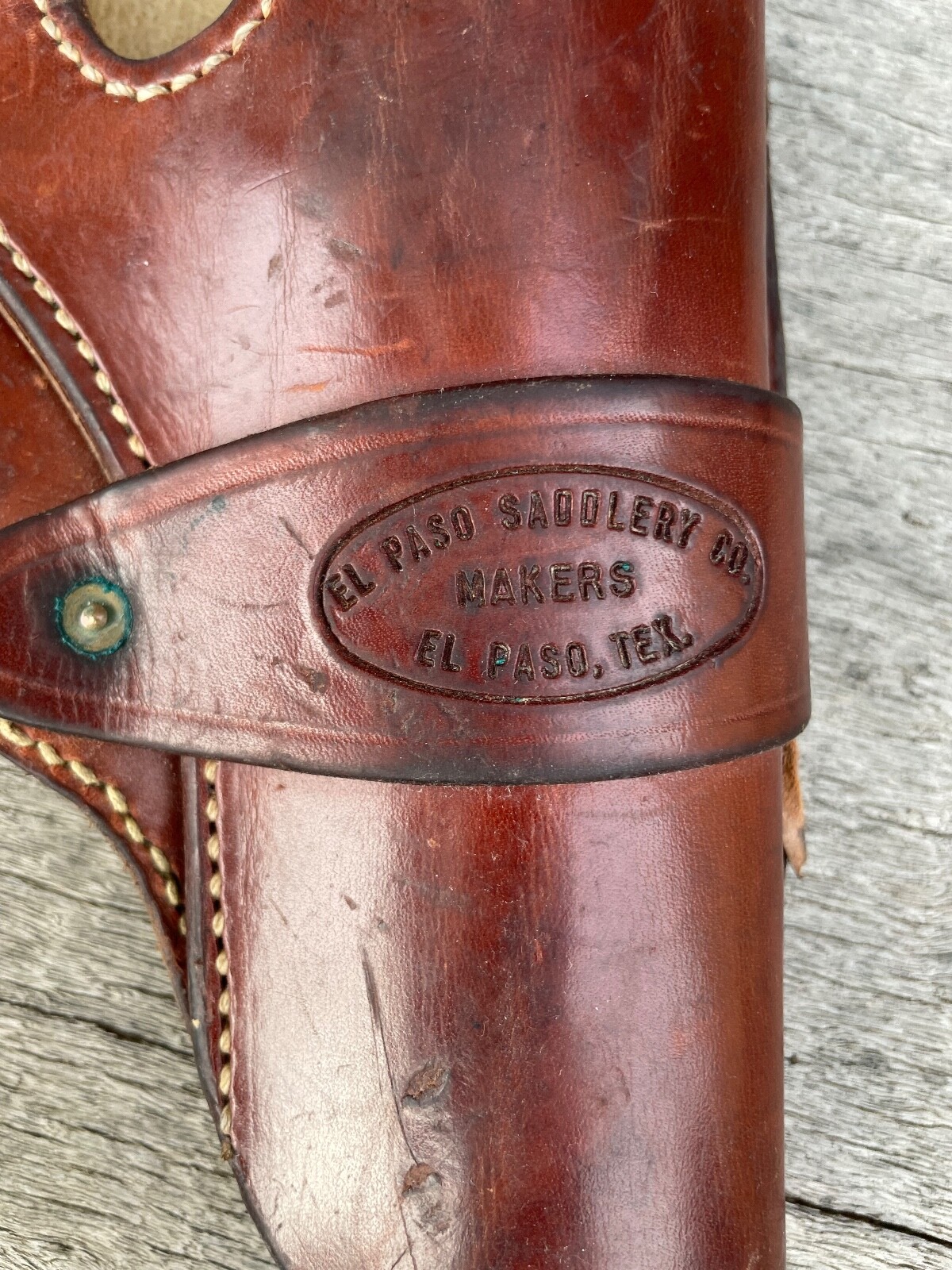 El Paso Saddlery Colt single action / SAA leather holster 4 3/4 inch barrel eBay