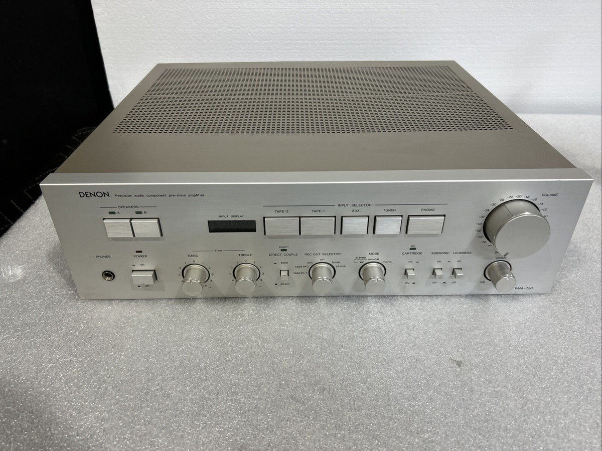 DENON プリメインアンプ PMA-750 Denon PMA-750 Precision Audio Component Pre-Main Amplifier | eBay