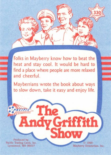 The Andy Griffith Show Series 3 Made in the Shade - Picture 2 of 2